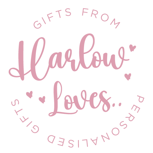 Harlow Loves is a personalised gift company based in Co.Kerry, Ireland. Unique Gifts for Newborn babies to a Bride to Be. 